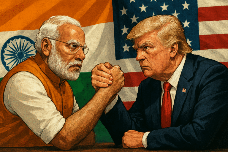Modi Trump, USA Tariff Bharat 2025-globalbharatiya